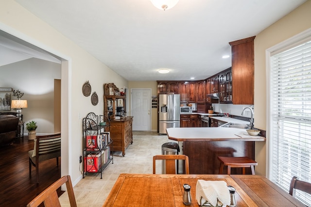 103 Paddle Wheel Ct, Cohutta, GA 30720 - dining area with baseboards and recessed lighting