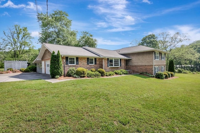 153 Buckingham Dr, Dalton, GA 30720 - view of front of home featuring asphalt driveway and an attached garage