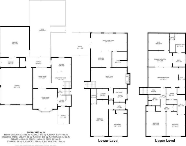 153 Buckingham Dr, Dalton, GA 30720 - floor plan / room layout