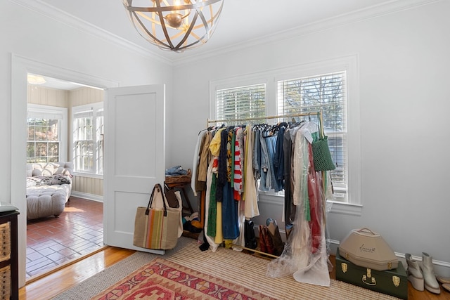 view of closet