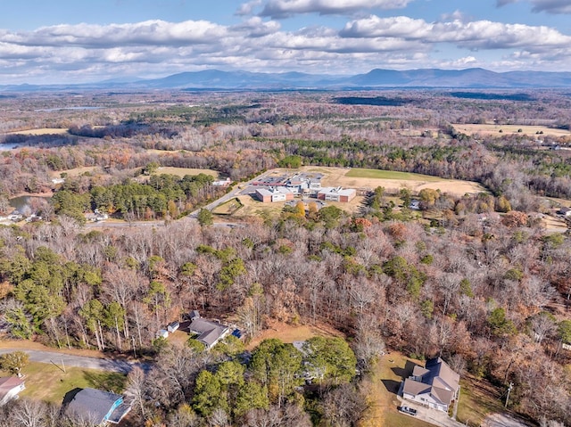 282 Cedar Ridge Rd, Dalton, GA 30721 - aerial view featuring a mountain view and a view of trees