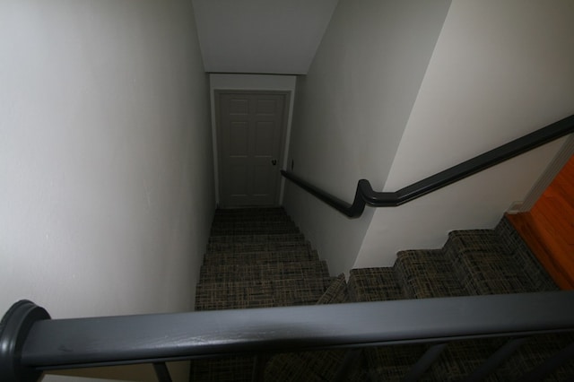 view of stairs