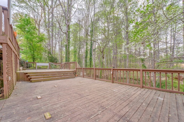 deck featuring grilling area and an outdoor hangout area