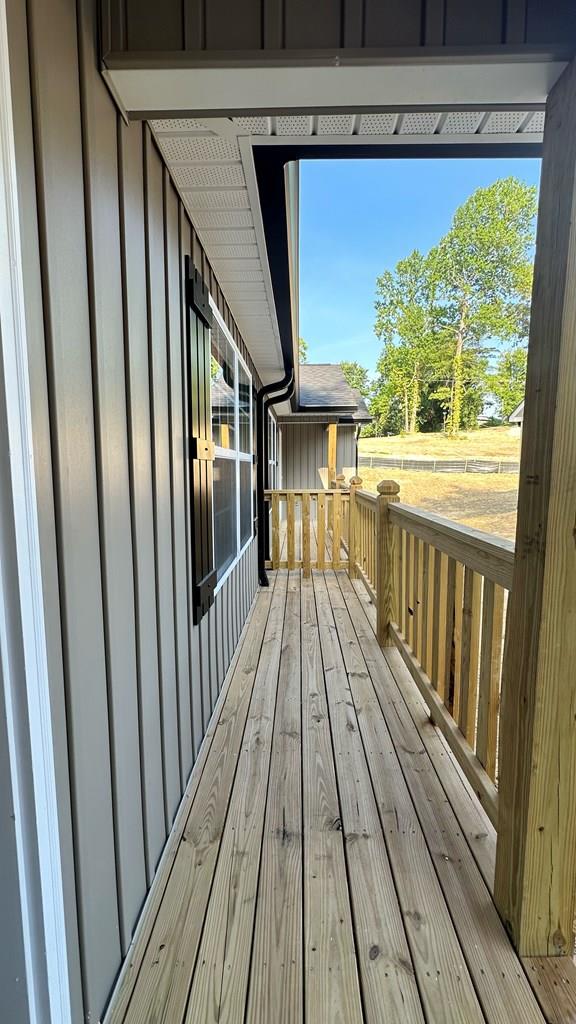 1420 Cleo Way, Dalton, GA 30720 - view of wooden terrace
