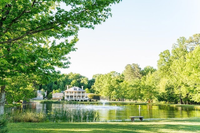 property view of water