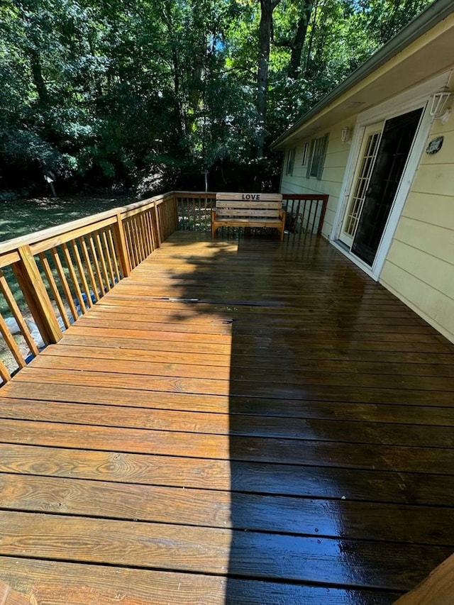 view of deck