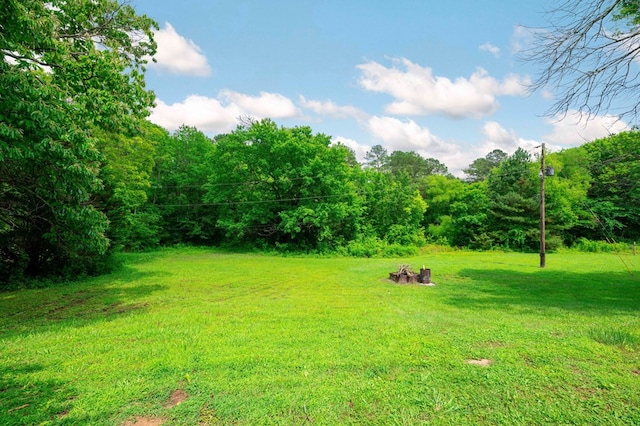 3414 Chattanooga Rd, Tunnel Hill, GA 30755 - view of grassy yard featuring a view of trees