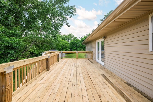 3414 Chattanooga Rd, Tunnel Hill, GA 30755 - view of wooden terrace