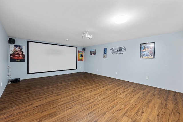 3414 Chattanooga Rd, Tunnel Hill, GA 30755 - home theater featuring wood finished floors