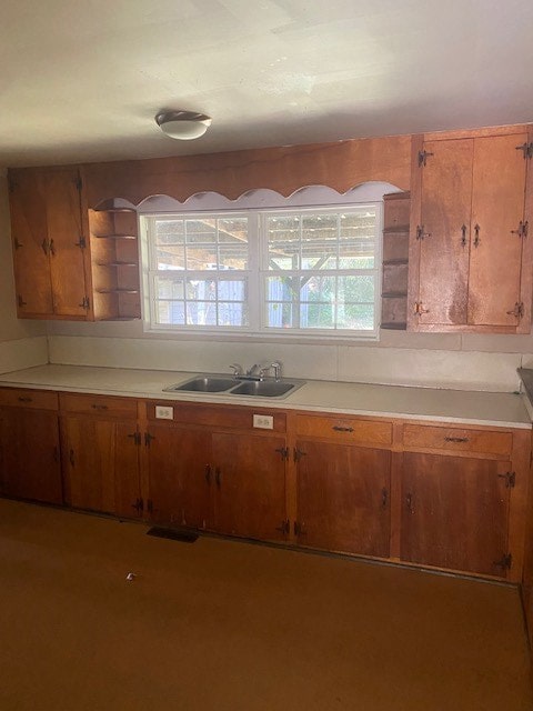 kitchen with sink