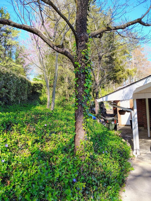 view of side of property