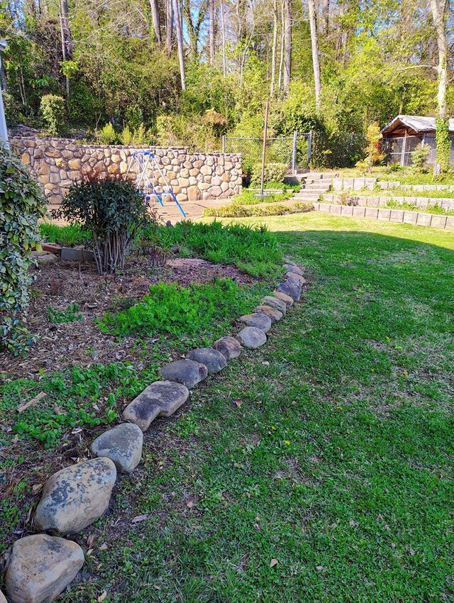 view of yard