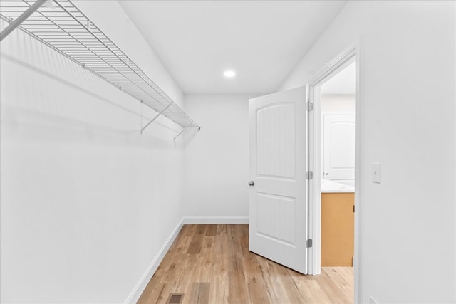 288 Flag Way, Chatsworth, GA 30705 - walk in closet featuring light wood-style flooring