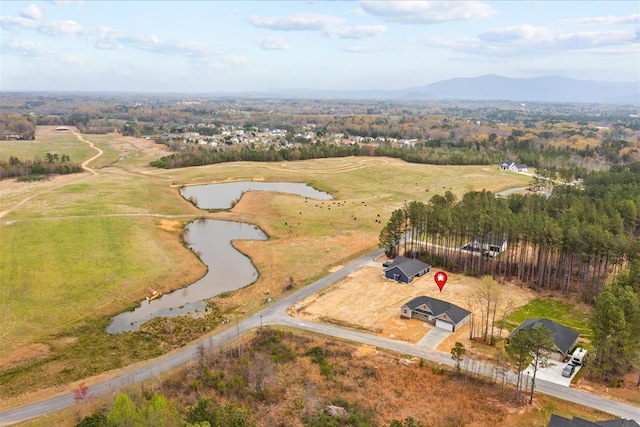 288 Flag Way, Chatsworth, GA 30705 - bird's eye view with a water view