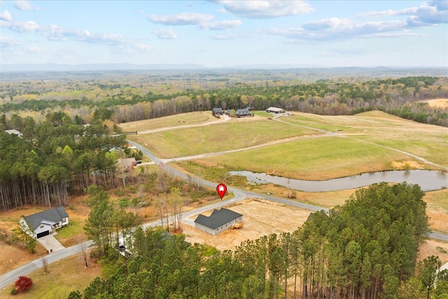 288 Flag Way, Chatsworth, GA 30705 - drone / aerial view with a wooded view