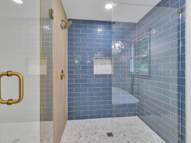 100 Tibbs Rd, Dalton, GA 30720 - bathroom with tiled shower and recessed lighting