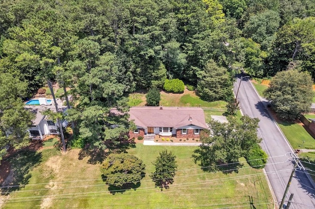 100 Tibbs Rd, Dalton, GA 30720 - view from above of property featuring a forest