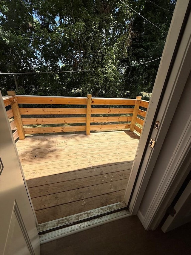 303 Janice St, Dalton, GA 30721 - view of wooden terrace