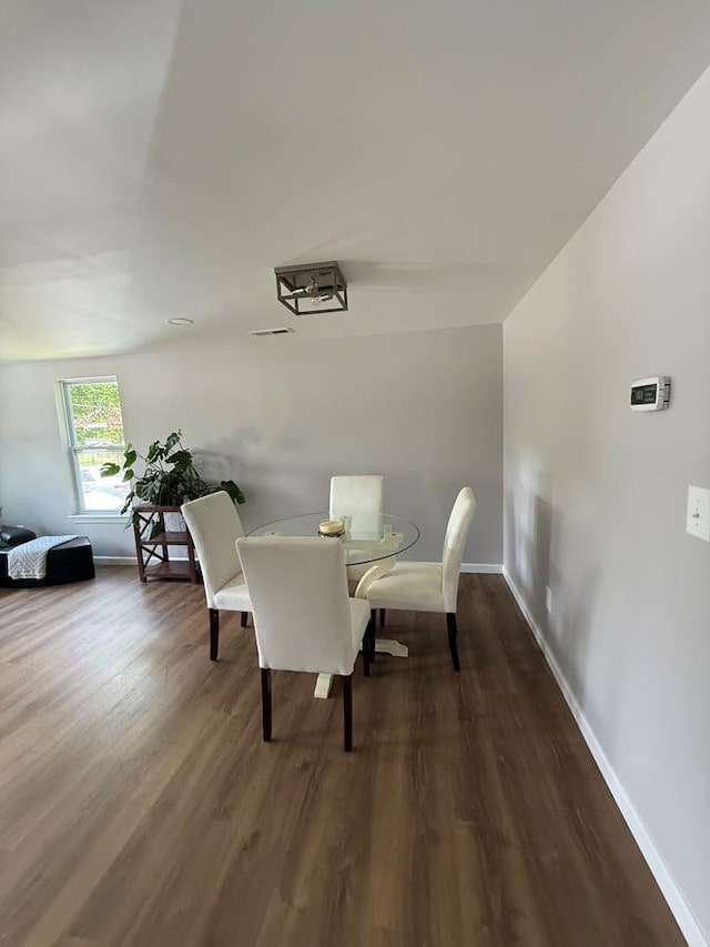 303 Janice St, Dalton, GA 30721 - dining area with dark wood finished floors