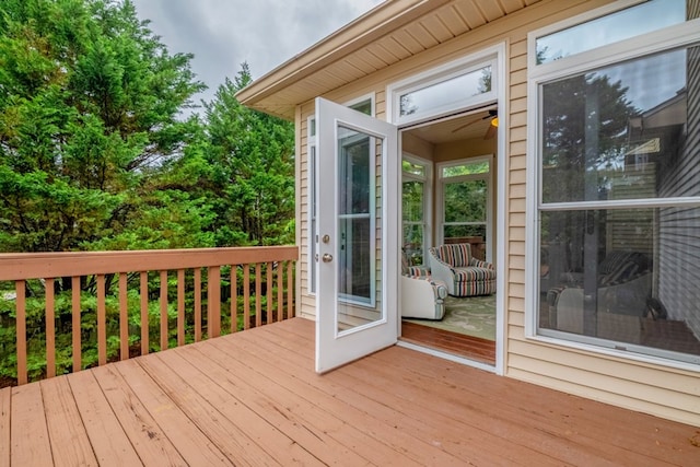 1694 Burnt Oak Dr Unit 208, Dalton, GA 30721 - view of wooden terrace