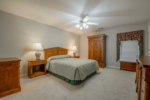 1694 Burnt Oak Dr Unit 208, Dalton, GA 30721 - bedroom featuring light colored carpet and a ceiling fan