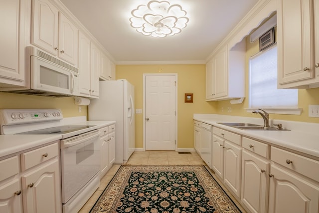 1694 Burnt Oak Dr Unit 208, Dalton, GA 30721 - kitchen featuring white appliances, light countertops, and light tile patterned flooring