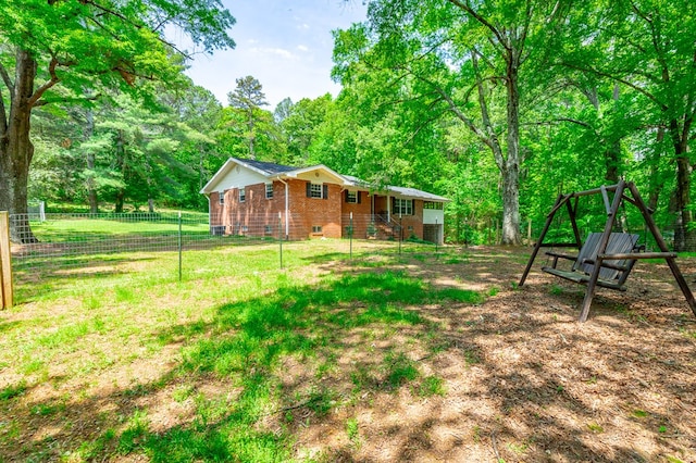 1590 Peavine Rd, Rock Spring, GA 30739 - view of yard with fence