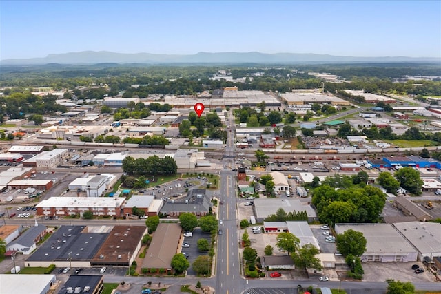 429 Glenwood Ave, Dalton, GA 30721 - aerial overview of property's location featuring a mountainous background