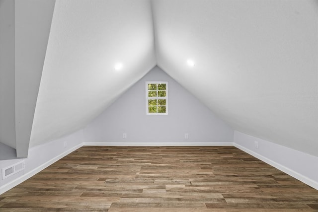 429 Glenwood Ave, Dalton, GA 30721 - additional living space with lofted ceiling and wood finished floors
