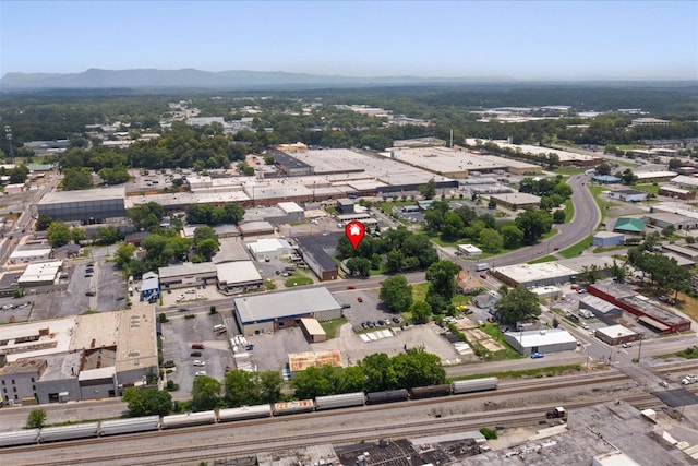 429 Glenwood Ave, Dalton, GA 30721 - aerial view of property's location featuring a mountainous background