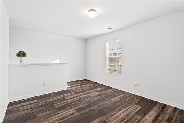 132 Village Creek Dr, Chatsworth, GA 30705 - spare room with dark wood finished floors and baseboards