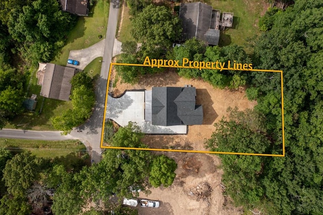 209 Crest Dr, Rocky Face, GA 30740 - aerial overview of property's location with property parcel outlined