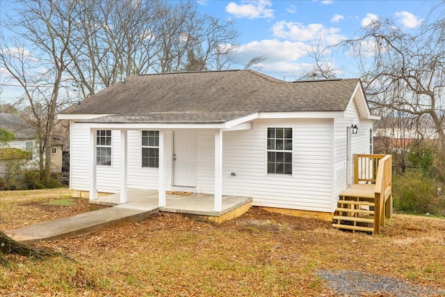 view of front of house