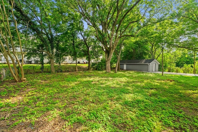 54 Austin Dr, Rossville, GA 30741 - view of yard featuring a storage unit