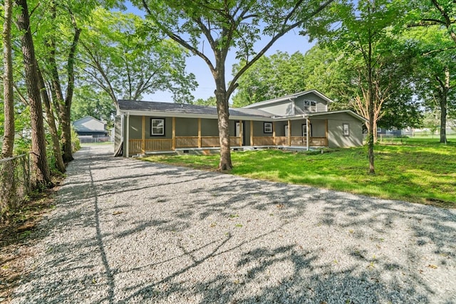 54 Austin Dr, Rossville, GA 30741 - view of front of home with covered porch