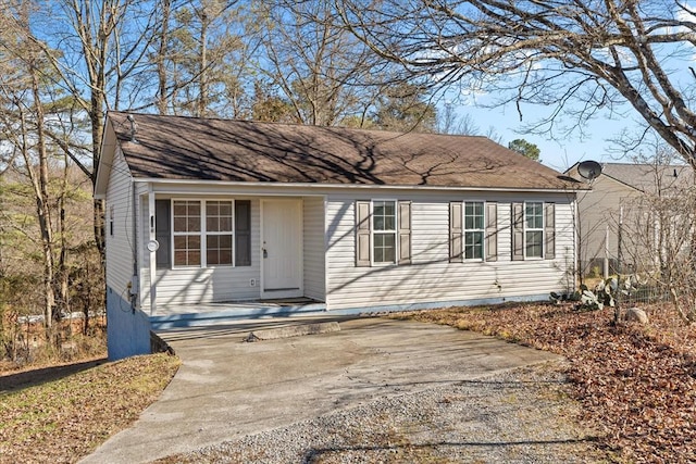 view of front of house