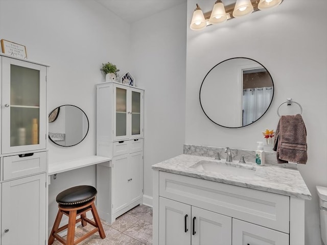 1501 Augusta Dr Unit 1, Dalton, GA 30721 - full bathroom featuring vanity, toilet, and baseboards