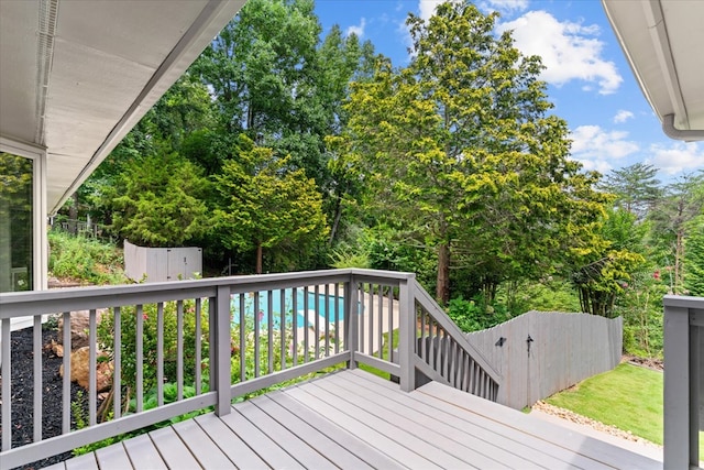 2219 Rocky Face Cir, Dalton, GA 30740 - view of deck