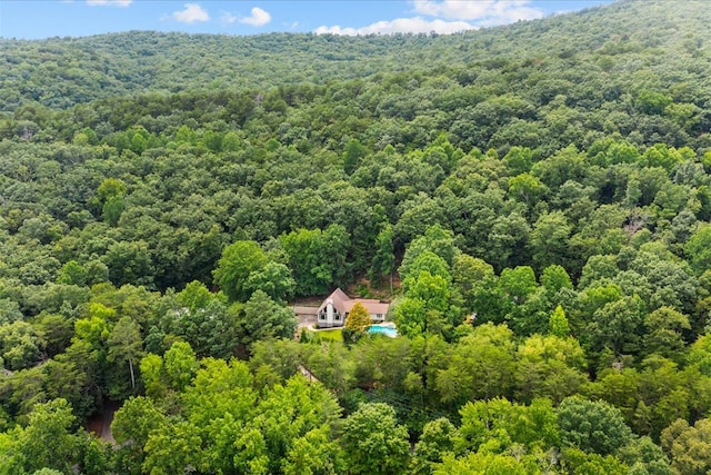 2219 Rocky Face Cir, Dalton, GA 30740 - view from above of property featuring a heavily wooded area