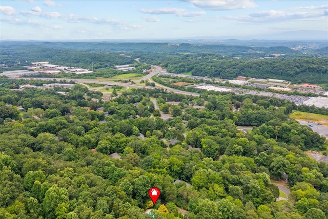 2219 Rocky Face Cir, Dalton, GA 30740 - aerial view of a heavily wooded area