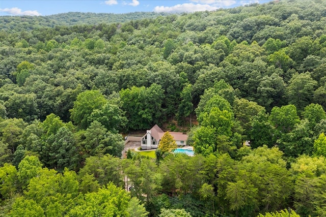 2219 Rocky Face Cir, Dalton, GA 30740 - view from above of property featuring a heavily wooded area