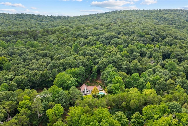 2219 Rocky Face Cir, Dalton, GA 30740 - view of subject property with a heavily wooded area
