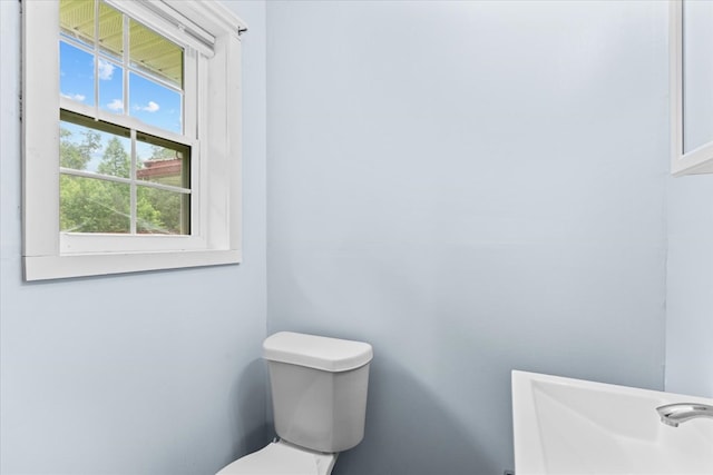 bathroom with toilet