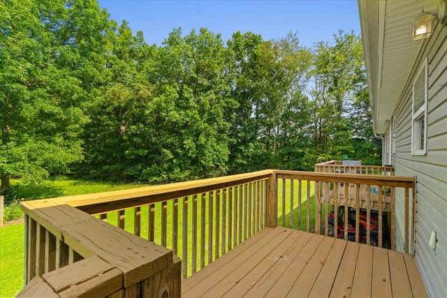 120 Loudermilk Rd, Chatsworth, GA 30721 - deck featuring a yard