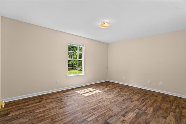 120 Loudermilk Rd, Chatsworth, GA 30721 - unfurnished room with dark wood-style floors and baseboards