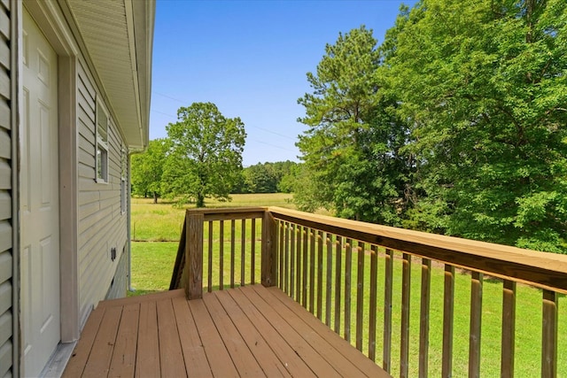 120 Loudermilk Rd, Chatsworth, GA 30721 - wooden deck featuring a lawn