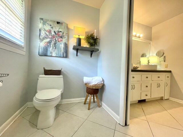 1229 Valencia Dr, Dalton, GA 30720 - bathroom featuring vanity and tile patterned floors