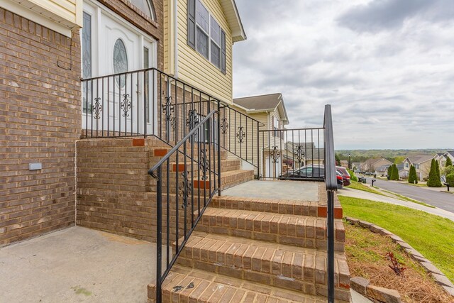 128 Andasol Way, Dalton, GA 30720 - exterior space featuring a residential view and a patio