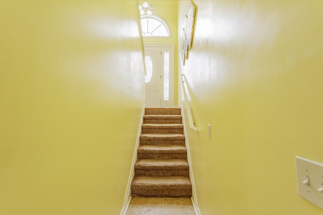 128 Andasol Way, Dalton, GA 30720 - staircase with baseboards