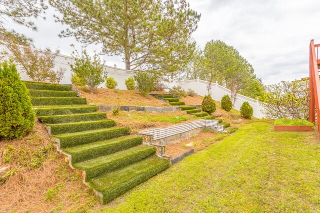 128 Andasol Way, Dalton, GA 30720 - view of yard with a fenced backyard